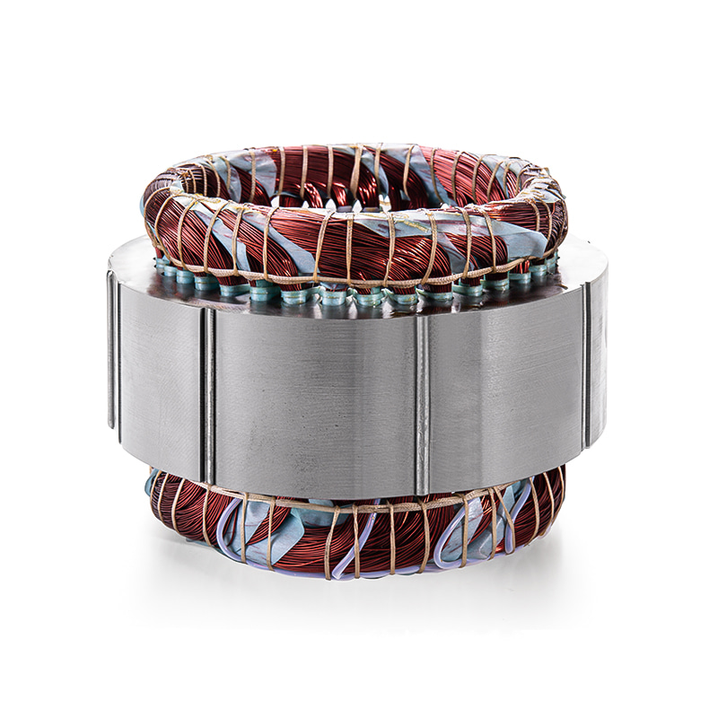 Kodinkoneiden moottorin staattori ja roottorin ydin