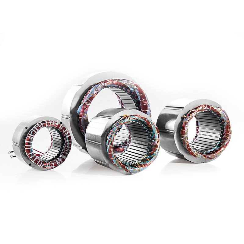 Kodinkoneiden moottorin staattori ja roottorin ydin