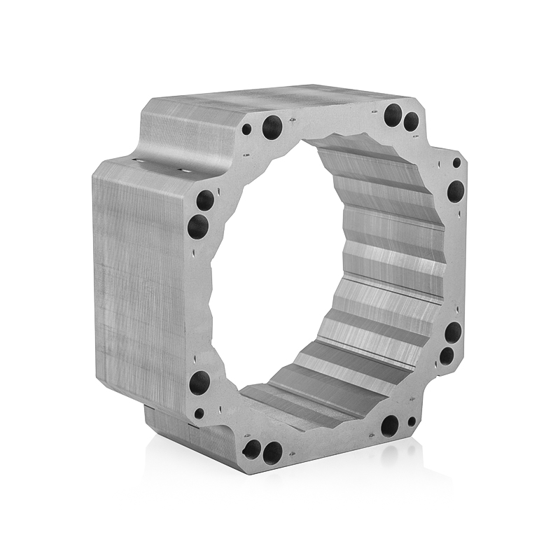 Servomoottorin staattori ja roottorin ydin