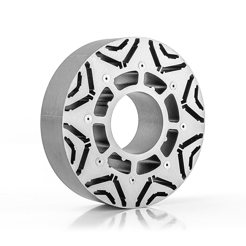 Uusi Energy Drive -moottorin staattori ja roottorin ydin