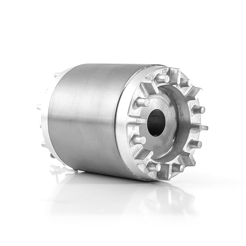 Teollisuuden käyttömoottorin staattori ja roottorin ydin