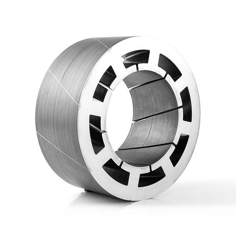 Teollisuuden käyttömoottorin staattori ja roottorin ydin