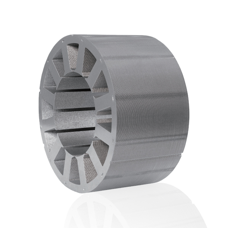 Servomoottorin staattori ja roottorin ydin