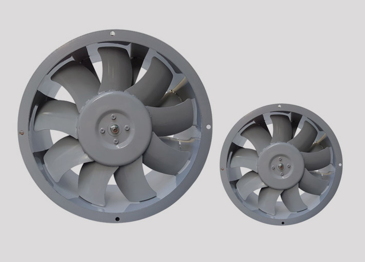 Teollisuuden tuulettimen staattori ja roottorin ydin