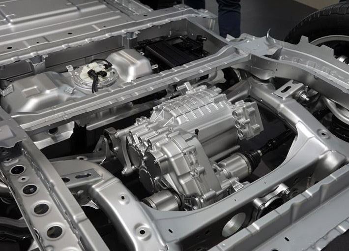 Sähköajoneuvon generaattorin moottorin staattori ja roottorin ydin